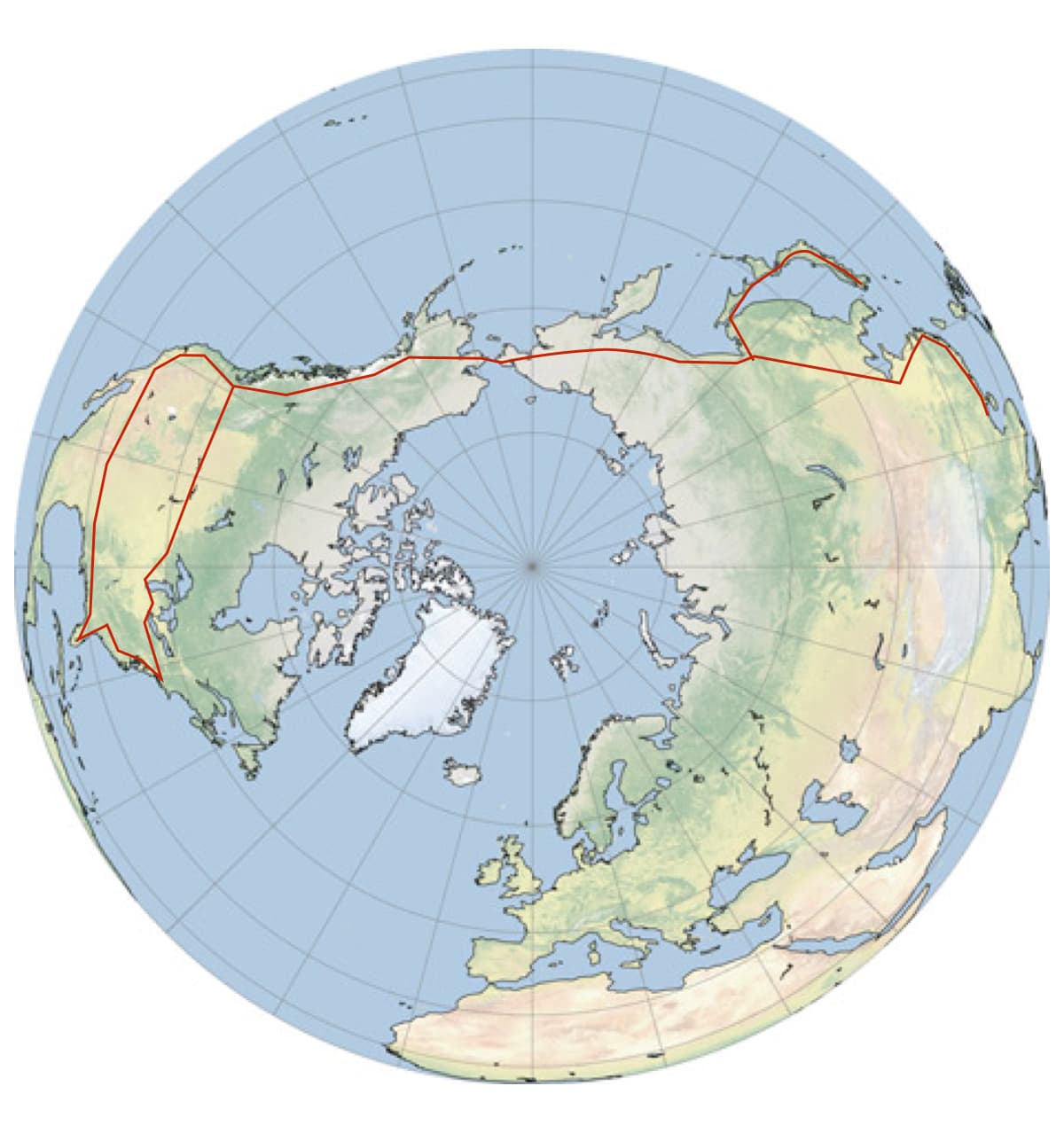 Bering Strait crossing