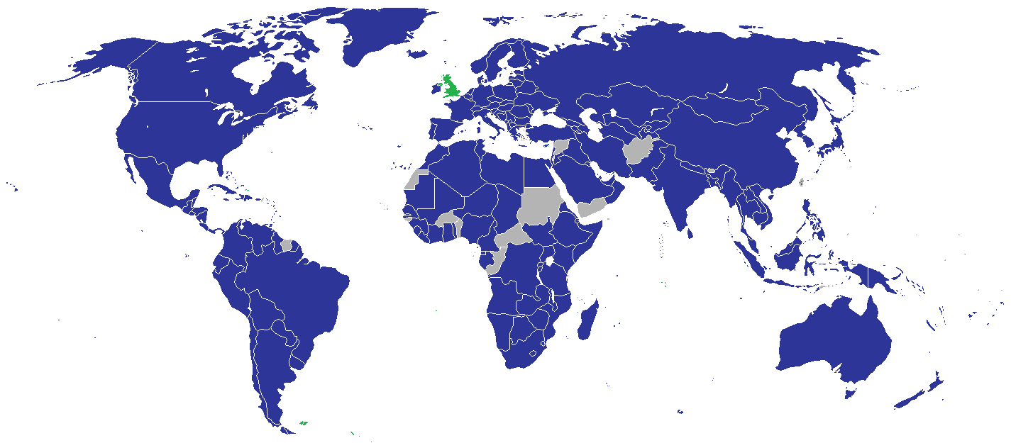 List of diplomatic missions of the United Kingdom