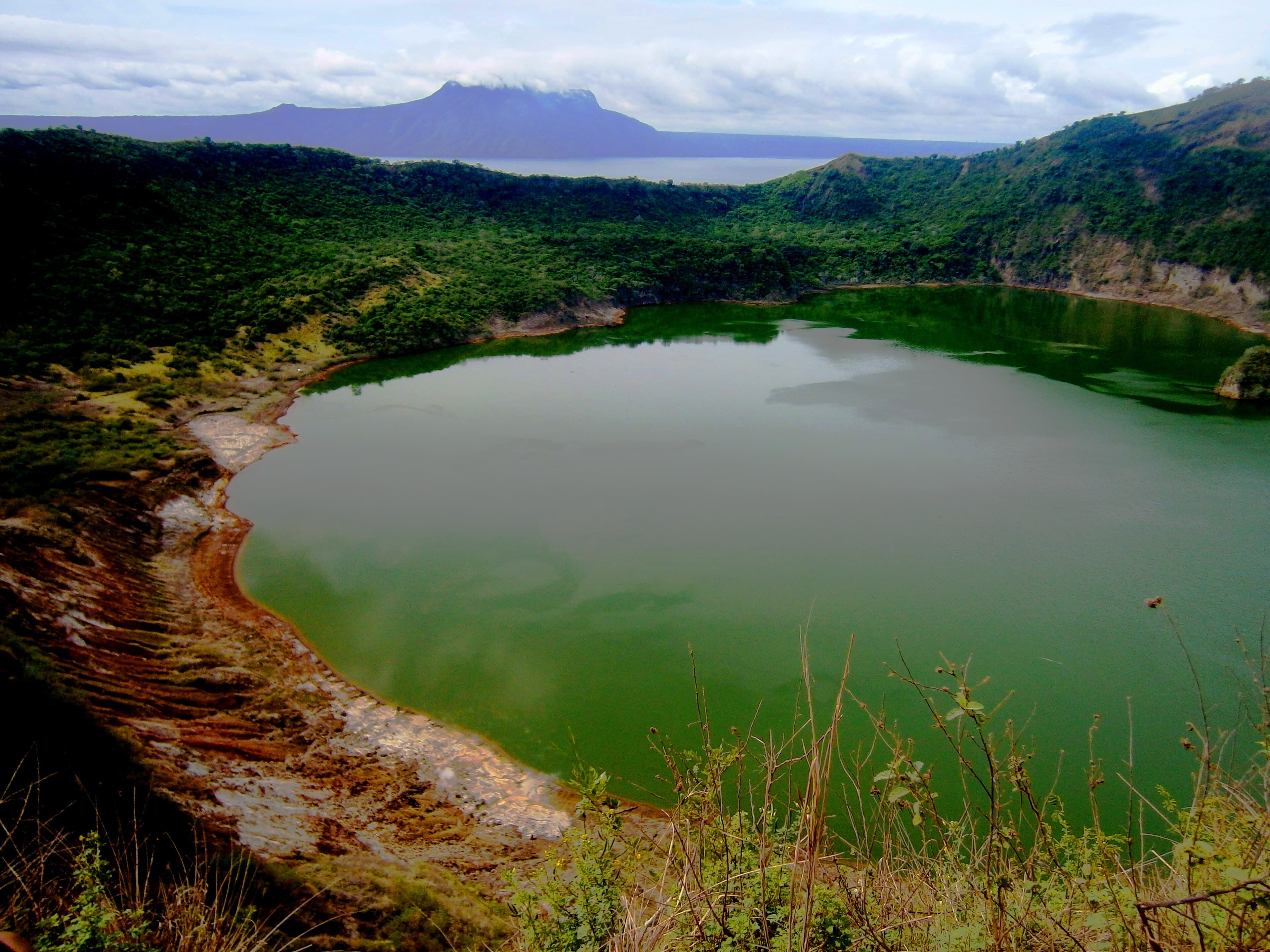 Taal Volcano Main Crater Lake