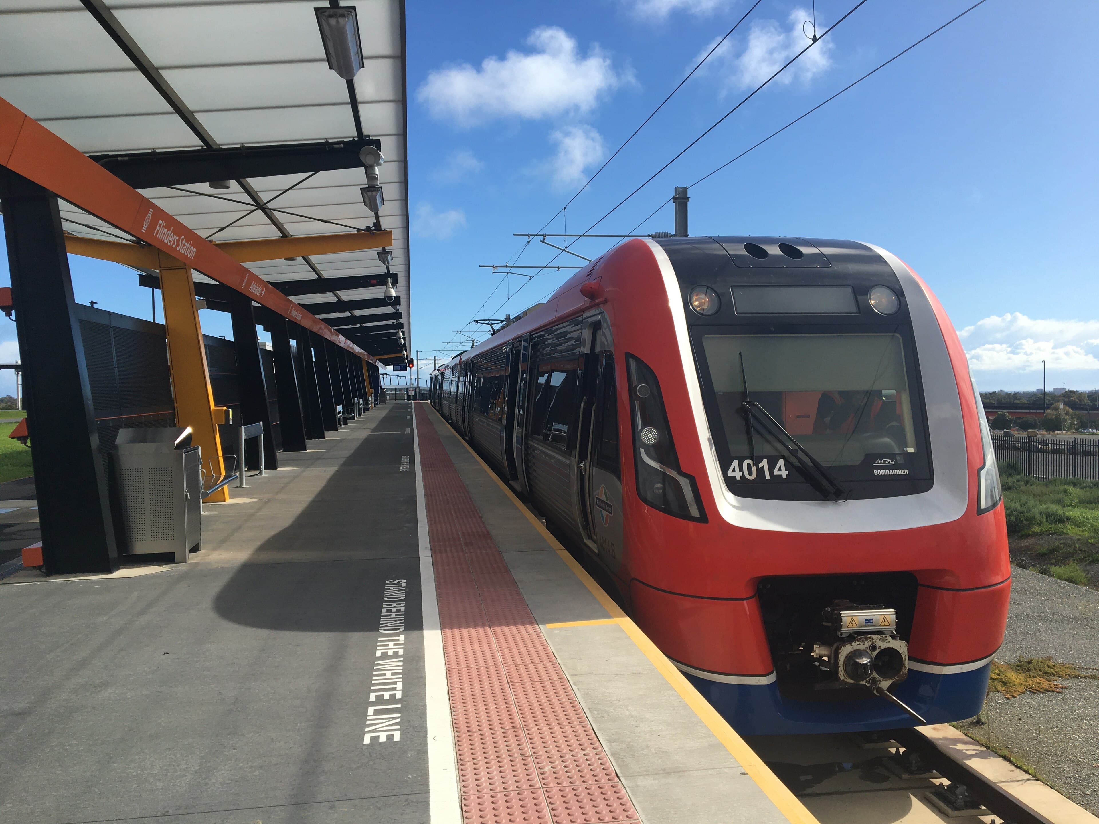 Flinders railway station